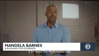 Former Lt. governor Mandela Barnes announces run for governor