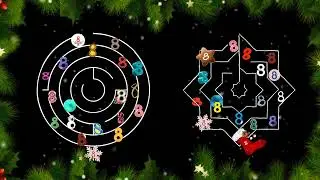 Advent Calendar 6 - 10 (2024 + 2025) #haindling #irrgarten 