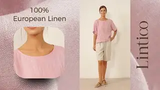 🌸 Soft Hue, Thoughtful Detail | 100% Linen Round Neck Top