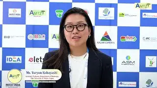 Ms. Yuryon Kobayashi on Japan&ndash;India MedTech Collaboration | University of Tokyo at AMTZ