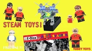 Custom Frozome LEGO Incredibles 2 with EBlox pARTS Starter Kit Light Up Bricks! STEM Toys Tubey Toys