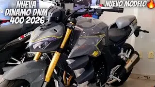 Nueva Dinamo Dnm 400 2026😱 // Nuevo Modelo🔥 // &iquest;Vale la Pena Comprarla?😬