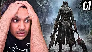 I FINALLY TRIED IT! - Bloodborne (HINDI) 4K Gameplay Walkthrough Part 1
