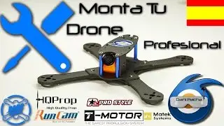 Montaje Dron De Carreras Pro Darc Pacha Edition 210mm