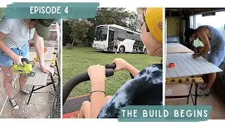 Episode 4 - The Build Begins - School Bus Conversion