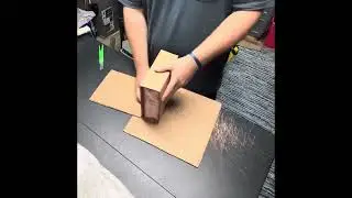 How to make a custom size box for shipping items 