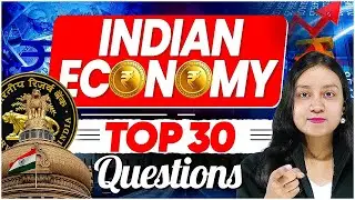 CUET PG 2026 Economics | Top 30 Questions on Indian Economy |