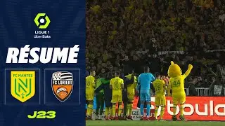 FC NANTES - FC LORIENT (1 - 0) - Résumé - (FCN - FCL) / 2022-2023
