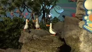 The Living Seas Seagulls  (Finding Nemo / Dory) - Epcot in Walt Disney World in Florida USA - 2017