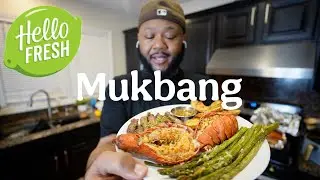 Lobster And Steak Mukbang |Flavasbydamedash