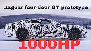 Новый прототип Jaguar Four-Door GT мощностью 1000 л.с. - Arctic Challenge