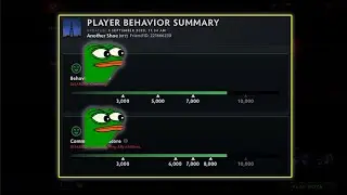 Quinn shows his Behavior Score & explains Arteezy's 6K comms score