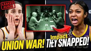 WNBA Players TURN on Each Other After Explosive Union Meeting &mdash; Caitlin Clark SHOCKED!