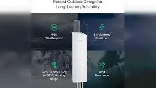 Review: TP-Link Omada Point to Point Wireless Bridge Outdoor - 5GHz, 867Mbps, PtP&PtMP, 5km Ra...
