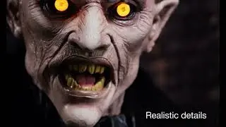 Victorian vampire animated prop