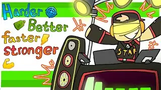 Towers animatic || tds meme || harder better faster stronger