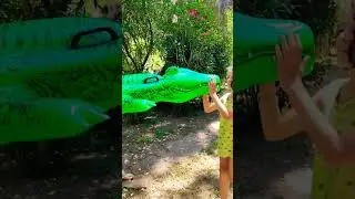 🐊 Un COCCODRILLO gonfiabile per un'Estate a tutto Rock 🧑&zwj;🎤🤟🎸
