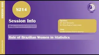 IDWSDS 2025 - S214: Role of Brazilian Women in Statistics