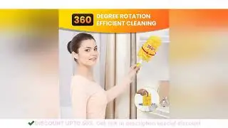 Double sided 360  electrostatic precipitator for cleaning dust spider web cleaning disposable
