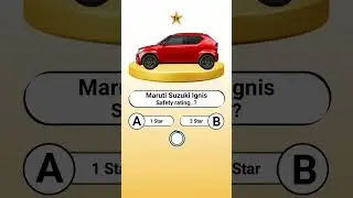 Maruti Suzuki Ignis safety rating..? #technnu