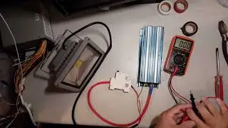 58F 15V Super capacitor discharge test 58F 15V（Load: 20W LED light） 超級電容放電測試（負載：LED燈）