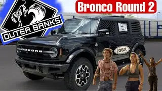 Принимаю доставку моего Ford Bronco 2025 года в Аутер-Бэнкс