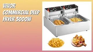 REVIEW (2026): VEVOR Commercial Deep Fryer 3000W. Features