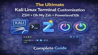 Полная настройка терминала Kali Linux &mdash; ZSH + Oh My Zsh + Powerlevel10k