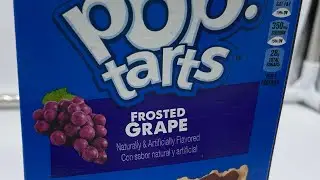 Frosted Grape pop tarts review