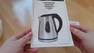 Biltema 1200W Stainles Steel Electric Water Kettle User Guide