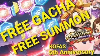 Gacha Fest Banner 5th Anniversary | KOFAS | The King of Fighters All Star