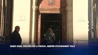 6 xhur ħabs għal żagħżugħ li pprova jsiefer b'dokument falz