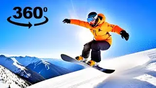 You vs. Snowboard (360&deg; Snowboarding in VR)