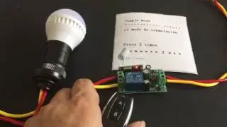 How to use: AC 85V ~ 250V 110V 220V Remote Control Switch 1CH Relay Receiver Module