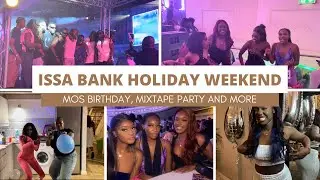 ISSA BANK HOLIDAY WEEKEND VLOG: GAMES NIGHT, MIXTAPE PARTY AND MORE