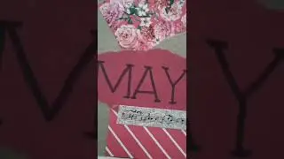 Floral bullet journal theme 💐 | Scrapbooking theme | #shorts #bujo #bulletjournal #bujoideas #inspo
