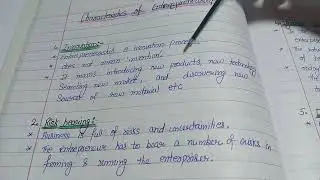 Characteristics of Entrepreneurship in Hindi || B.com, M.com, BBA, MBA
