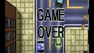 Grand Theft Auto (Mega Drive Bootleg) Game Overs