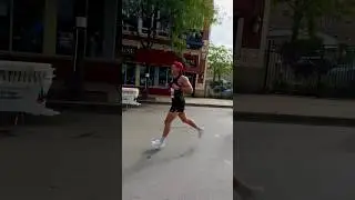 Mile 26 of the Chicago Marathon - 2:44 marathon