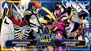 Jesmon & Gankoomon VS LordKnightmon & Dynasmon | BATTLE VAULT Royal Knights - Episode 6 | DigimonTCG