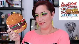 Палитра Bomb Burger | Bombshell Cosmetica | Урок и образцы