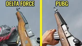 Delta Force vs PUBG - Weapons Comparison