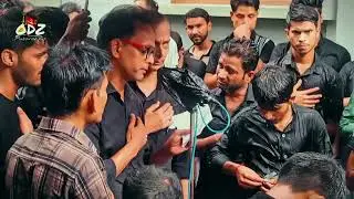Roze Ashoor | Anjuman Ansar E Husaini Ragister | 7 Muharram Juloos Mubarakpur 2025 | बारिश में मातम