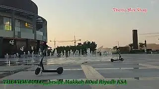 THE VIEW MALL with Fountain beside Makkah Road,,,Riyadh Ksa