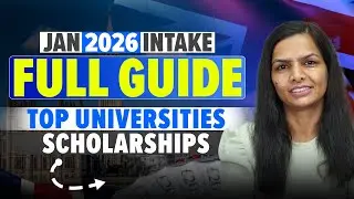 UK Jan 2026 Intake: Top Universities, Deadlines & Scholarships! Study In UK 🎓🇬🇧