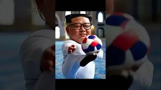 When Trump and Kim become footballers⚽️🏈#football #funny #trump #viral