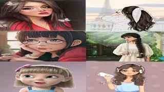 💞Stylish dps for girls || 🌺 Beautiful cartoon pictures for girls || 🌈 Profile pictures for whatsapp