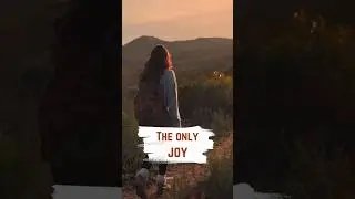 The only joy in the world is to begin | #shorts #joy #happiness