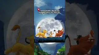 The Lion King Birthday Video Invitation