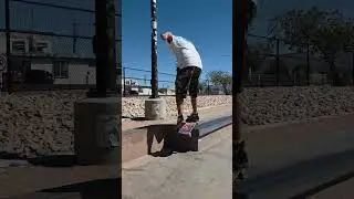 65-year-old skate veteran and Jaycee SMSP member, Kenny, casually laying it down